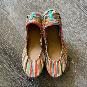 Tieks Sunset Stripe Flats